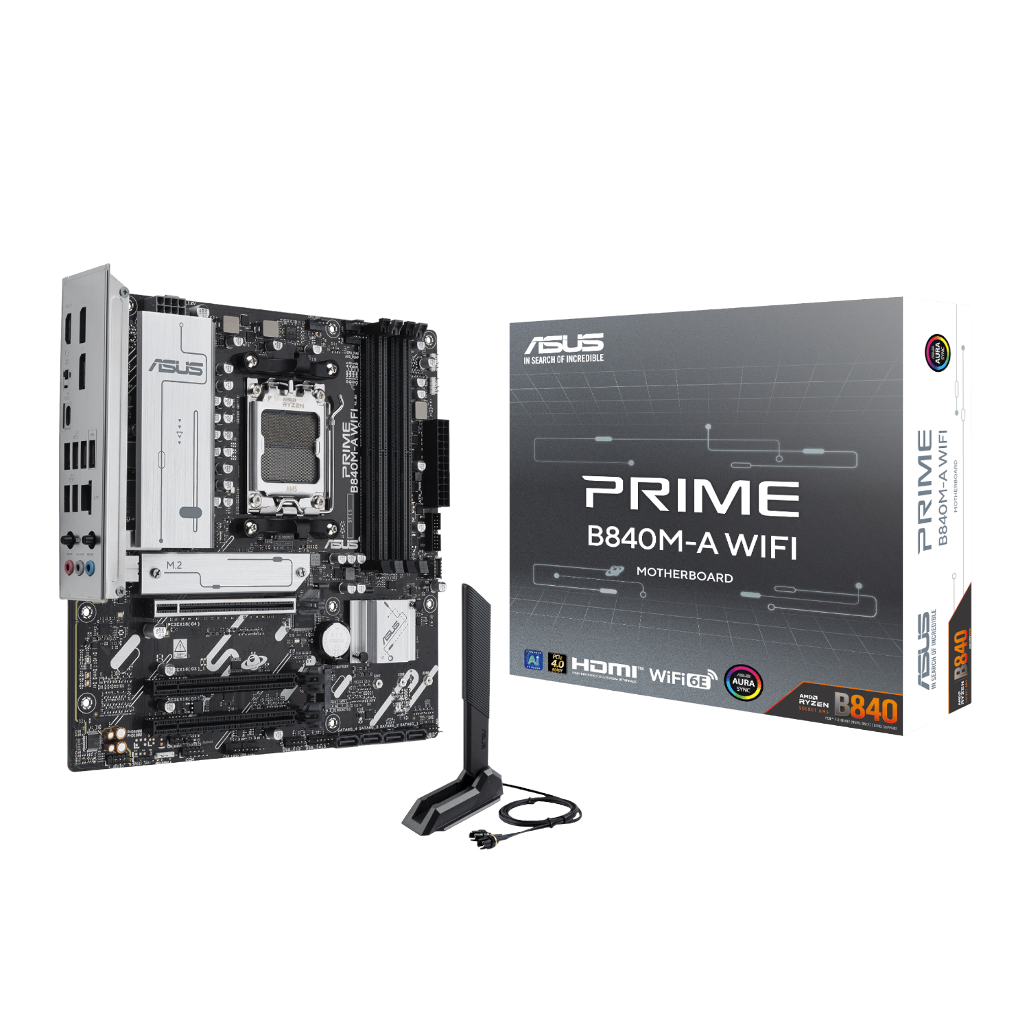 Asus PRIME B840M-A WIFI M-ATX Gaming Motherboard